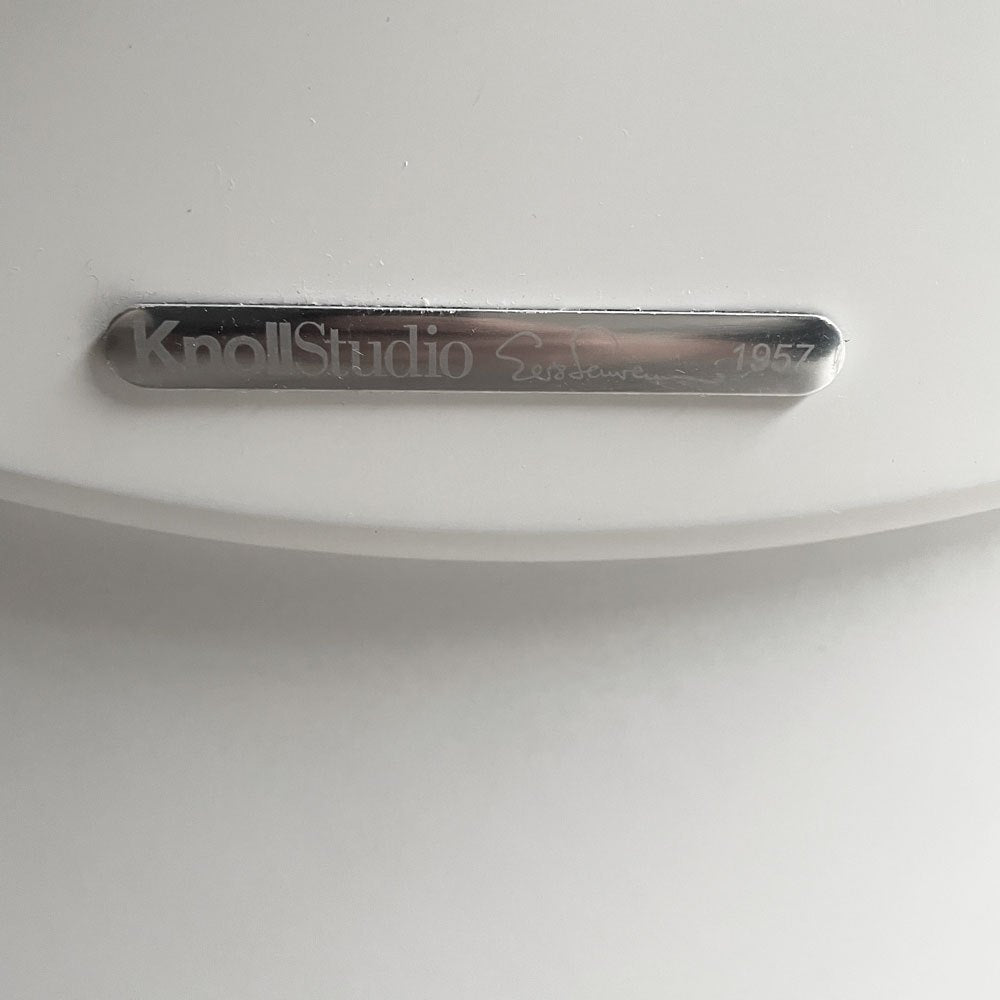 ノル ノール Knoll サーリネンコレクション Saarinen Collection チューリップ ラウンド ダイニングテーブル Φ91cm ホワイトラミネート エーロ・サーリネン ミッドセンチュリー 参考定価¥521,400-♪