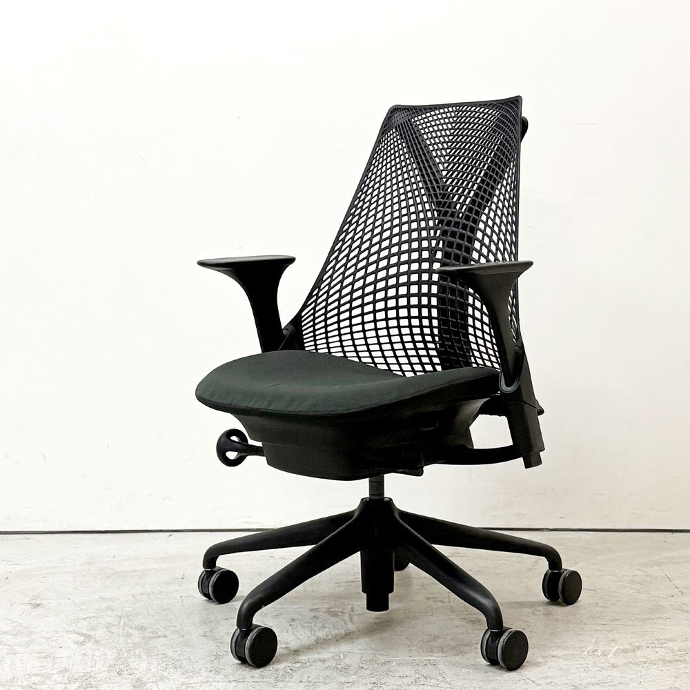 ハーマンミラー Herman Miller セイルチェア SAYL Chair デスクチェア ブラック 旧モデル イヴ・ベアール B ●