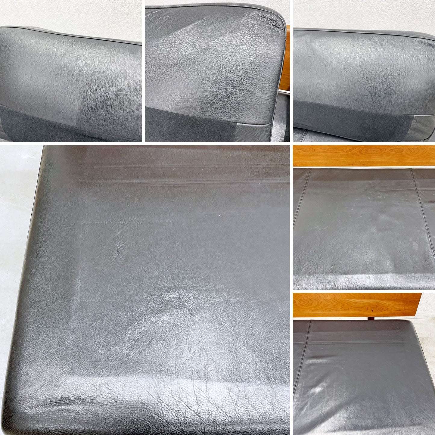 マスターウォール MASTERWAL リッツ RITZ 3Pソファ 3人掛け ウォールナット無垢材 本革シート W180cm アカセ木工 〓