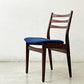 北欧ビンテージ Scandinavia Vintage ダイニングチェア 無垢材 ファブリック 北欧家具 モダンデザイン B ●