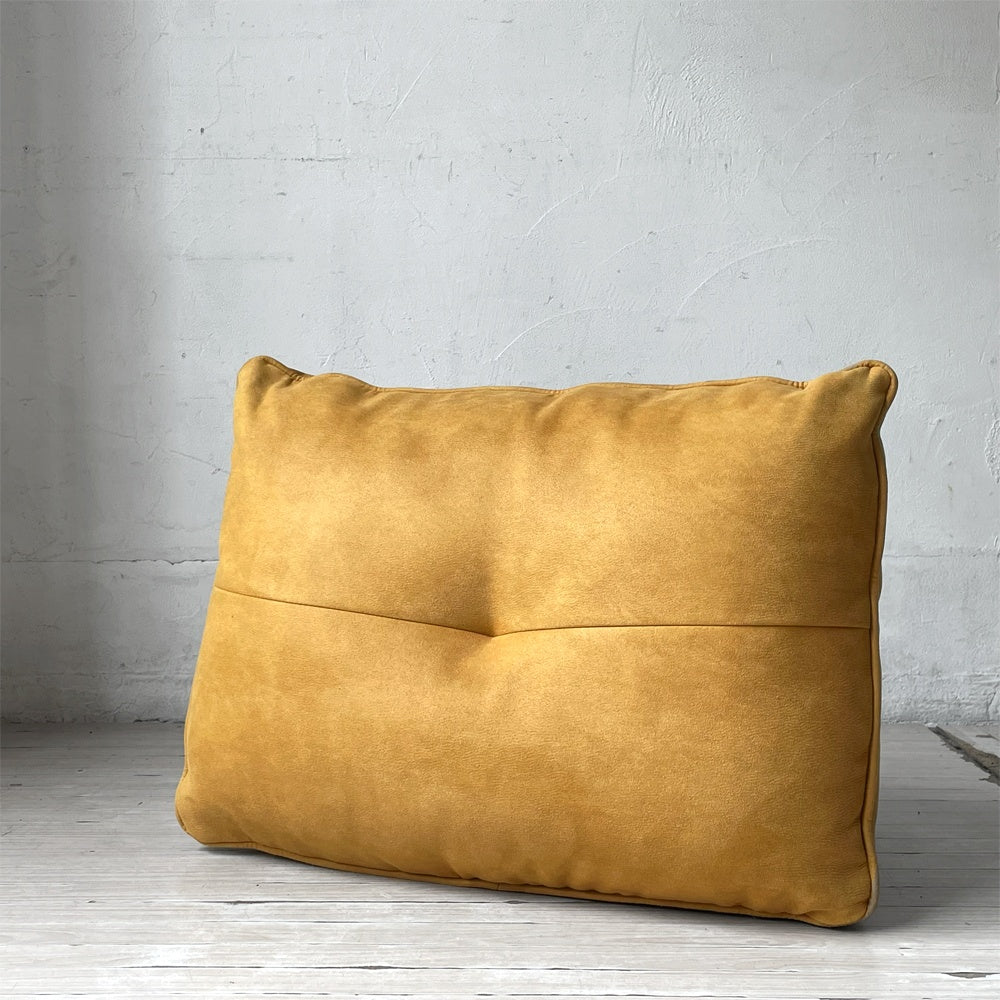 リラックスフォーム RELAX FORM アルフレード ALFREDO ソファ 背クッション ロータイプ 置き型クッション レザーテックス H42cm 関家具 定価￥16,500ｰ ★