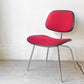 ハーマンミラー Herman Miller ツーピースプラスチックチェア Two Piece Plastic Chair DCM レッド ファブリック ビンテージ ミッドセンチュリー イームズ ★