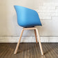 ヘイ HAY アバウトアチェア ABOUT A CHAIR AAC22 アームチェア ポリプロピレン アズールブルー オーク材 ヒー・ウェリング デンマーク 定価￥59,400- ◎