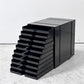 ユーエスエムハラー USM Haller USMハラー ユーエスエム イノス USM inos DRAWER SET ドロワーセット 10段 レターケース ブラック系カラー ●