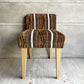 イデー IDEE ローバックチェア LOW BACK CHAIR ダイニングチェア メープル材 ミッドセンチュリーテイスト 受注生産品 廃番生地 希少 ♪