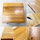 ガルト GART 1290 TABLE ダイニングテーブル カフェテーブル エルム古材×アイアン 幅80cm インダストリアルデザイン 工業系 ●