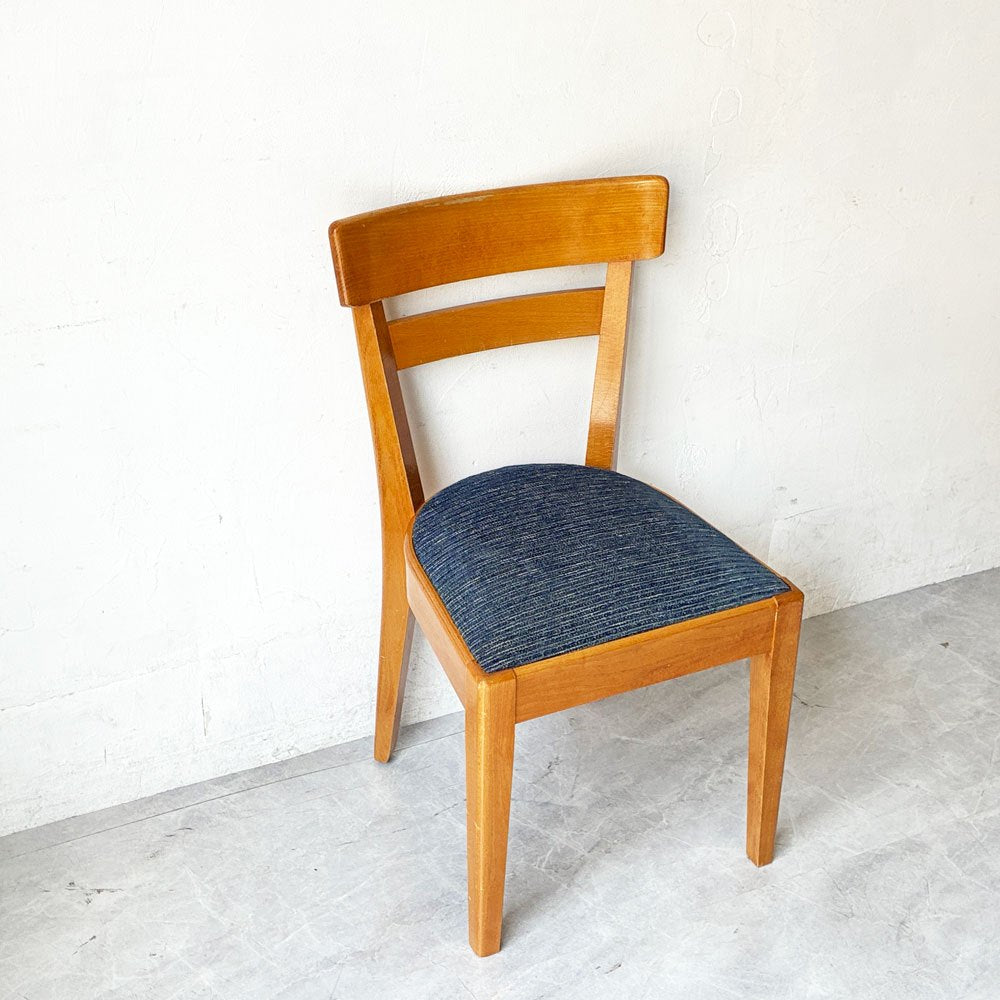 パシフィックファニチャーサービス P.F.S. デペンデントハウス DH ダイニング チェア ブナ材 ファブリック座面 参考￥57,200- ★