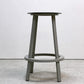 ヘイ HAY リボルバー バースツール ロー REVOLVER BAR STOOL LOW H65cm スカイグレー 回転式座面 レオン・ランズメイヤー デンマーク 定価¥51,700- B ●