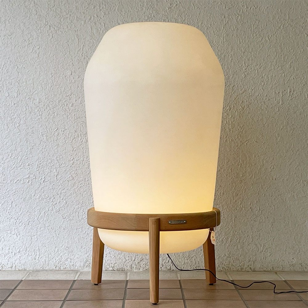 デドン DEDON ルーン LOON フロアランプ FLOOR LAMP L 充電式LED仕様 取説付 ガーデンファニチャー ドイツ 参考価格19万円 ◇