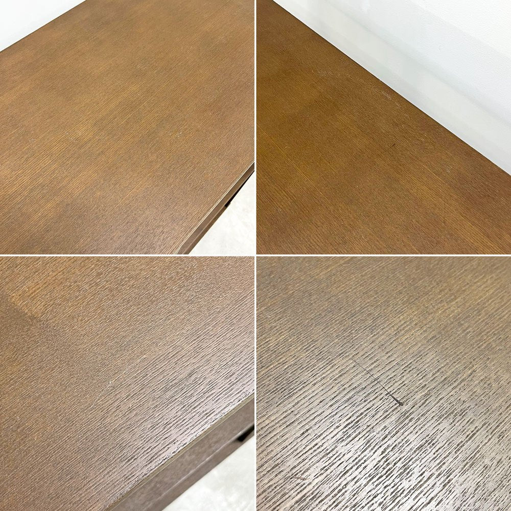 無印良品 MUJI 2×3 2段3列 タモ材 ブラウン オープンシェルフ 棚 キャビネット 飾り棚 立ち脚 シンプルデザイン 廃番 ●