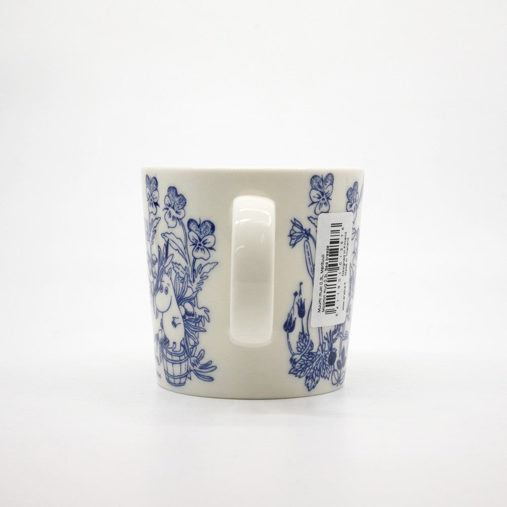 アラビア ARABIA ムーミンマグ MOOMIN シーブリーズ Sea breeze アラビア150周年記念 2023年 フィンランド 北欧食器 箱付き A ●