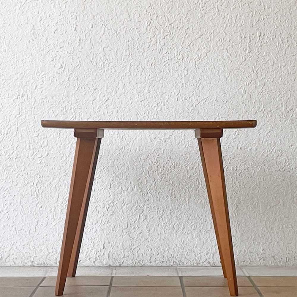 カリモク Karimoku デコラトップ サイドテーブル ローテーブル リビングテーブル W58cm ジャパンビンテージ レトロ ミッドセンチュリー オールドカリモク ◇