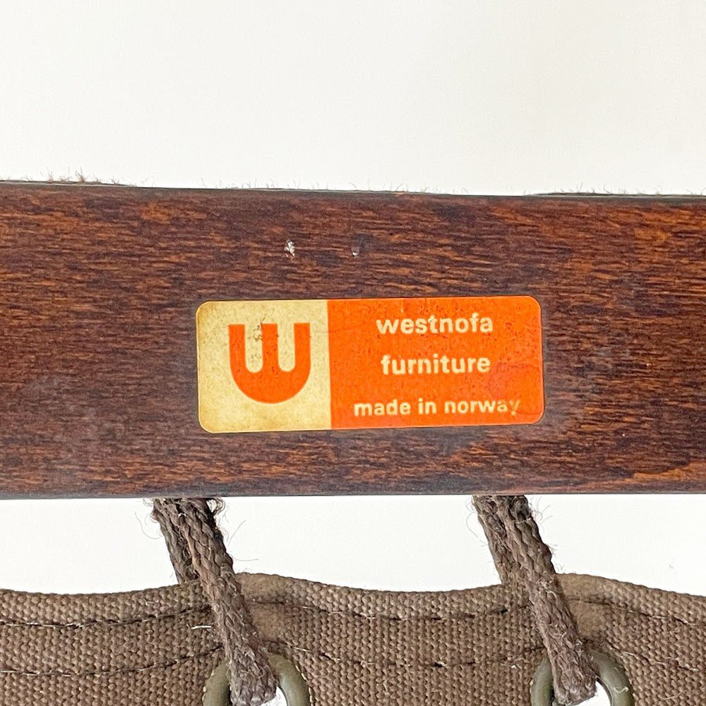 ウェストノーファ Westnofa シエスタ SIESTA ローバックチェア 北欧 ビンテージ イングマール・レリング 本革 ノルウェー ●