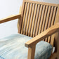 ダブルティー WTW アペルト チェア APERTO CHAIR NT アームチェア ラウンジチェア 1Pソファ アッシュ材 デニム地 西海岸 ウエストコースト ●