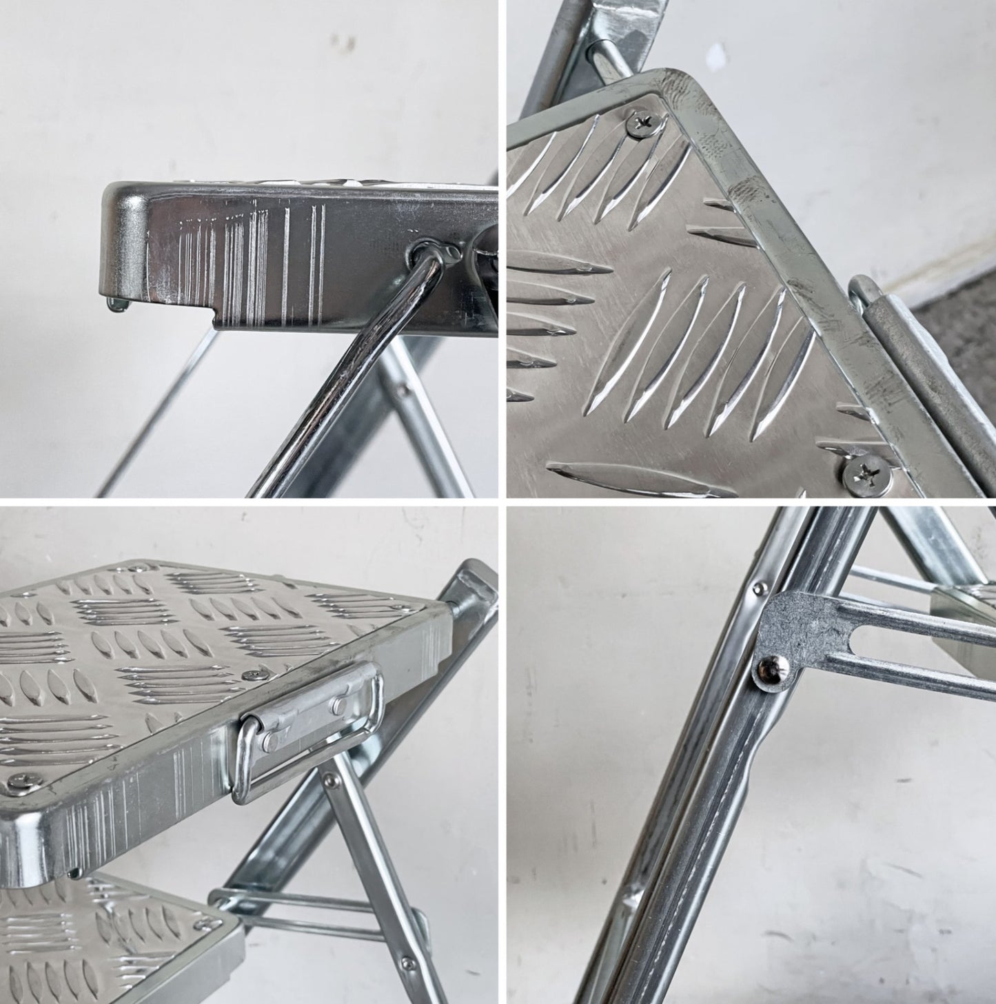 ダルトン DULTON フォールディング 3 ステップス FOLDING 3STEPS GALVANIZED 脚立 インダストリアル 廃番 ■
