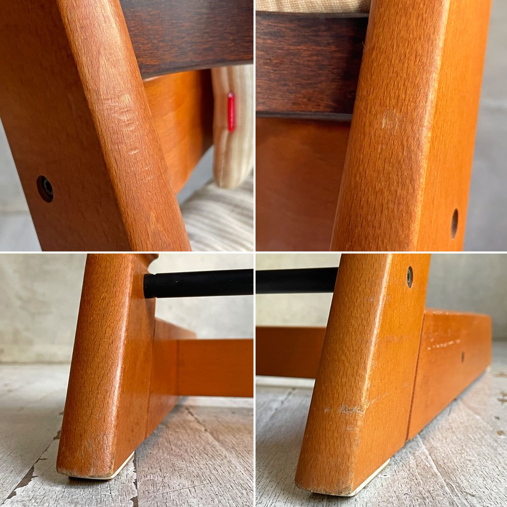 ストッケ STOKKE トリップトラップ TRIPP TRAPP ベビーチェア キッズチェア S/N3～ ガード クッション付き 北欧 ノルウェー ♪