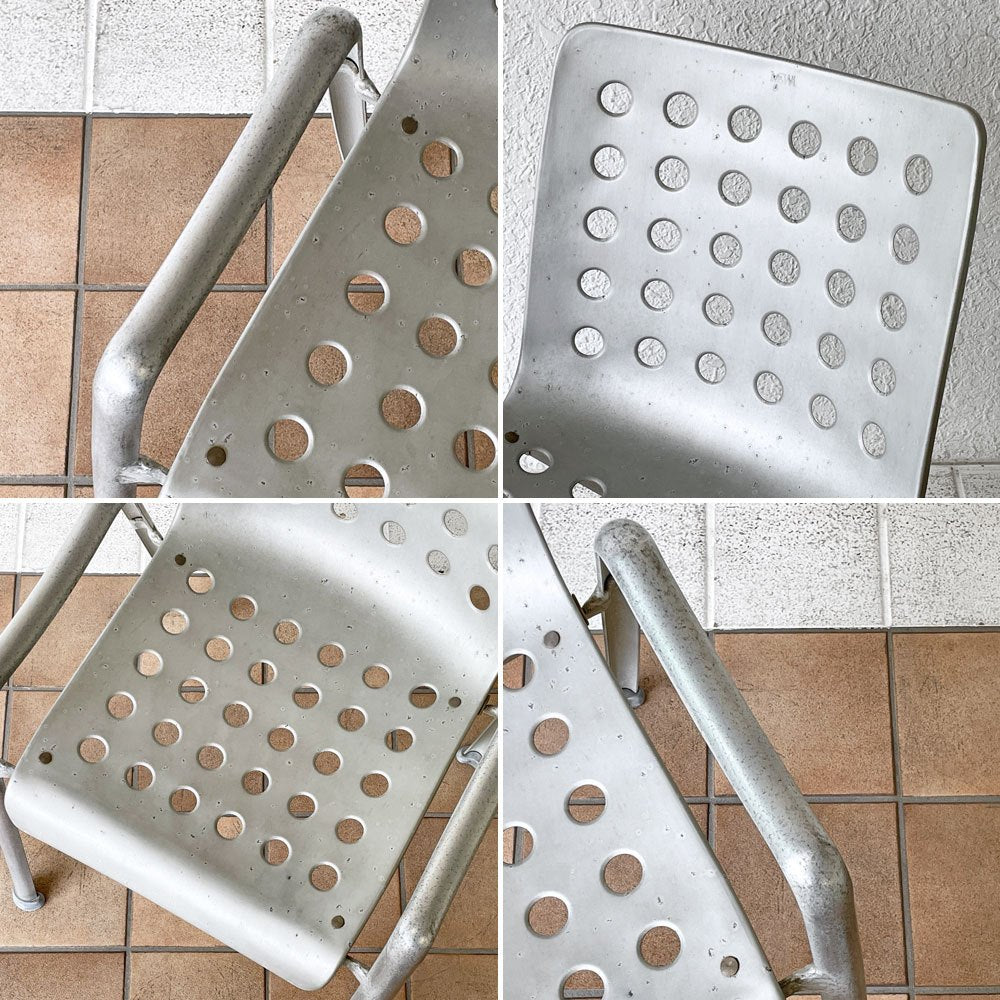 MEWA ビンテージ Vintage ランディチェア Landi Chair アルミニウム ハンス・コレー Hans Coray スイス 希少 ◇