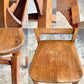 UKビンテージ Vintage チャーチチェア Church Chair チャペルチェア ダイニングチェア バイブルボックス クロス 教会椅子 英国 ■
