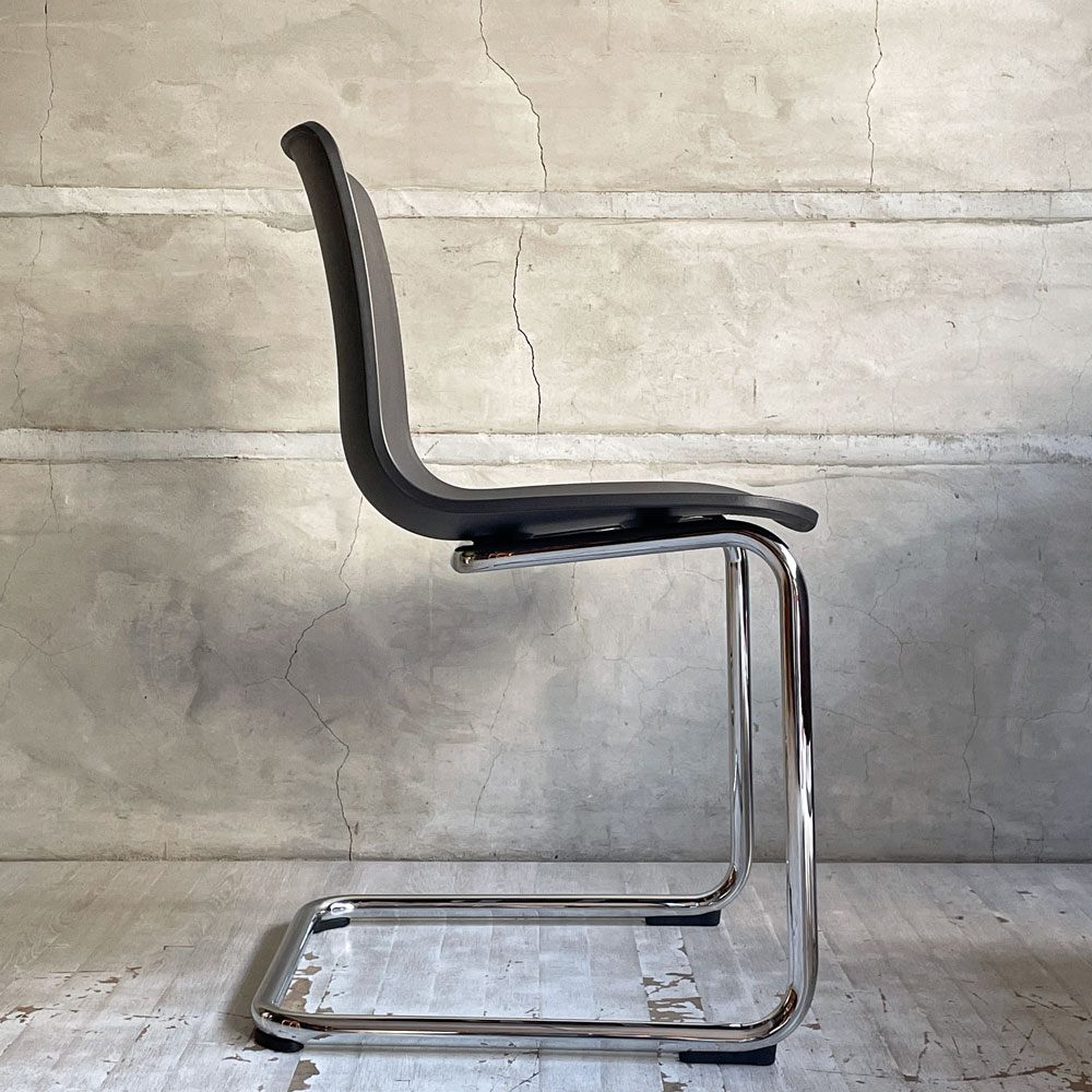 ヴィトラ Vitra ハル RE キャンチレバー HAL RE CANTILEVER ダイニングチェア ブラック ジャスパー モリソン カンチレバー モダン B ♪