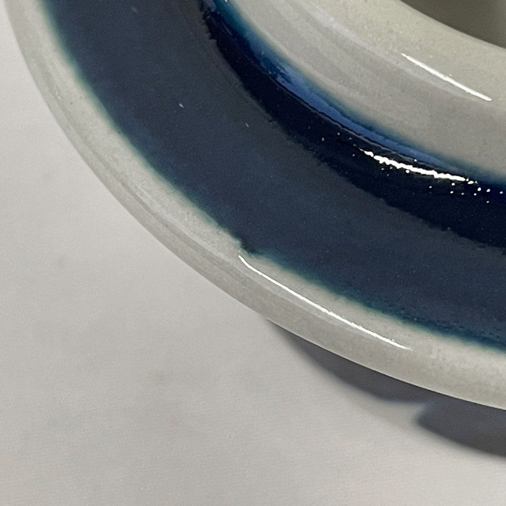 アラビア ARABIA アネモネ Anemone エッグカップ 直径7.5cm ビンテージ ウラ・プロコッペ 北欧食器 フィンランド B ◇