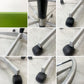 ヴィトラ Vitra ゼロフォー カウンター 04 Counter オフィスチェア ハイチェア カウンターチェア グリーン アーム カーペット用キャスター マールテン・ヴァン・セーヴェレン 廃番カラー ●