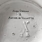 アスティエ・ド・ヴィラット ASTIER de VILLATTE ジョンデリアン JOHN DERIAN ハート ディープ Heart Deep ソーサー ボウル Φ11cm 陶器 フランス ■