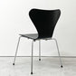 フリッツハンセン Fritz Hansen 3107 セブンチェア カラードアッシュ ブラック 80's ビンテージ vintage アルネ・ヤコブセン デンマーク ●