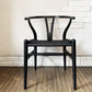 カールハンセン＆サン Carl Hansen & Son CH24 Low Yチェア オーク材 ブラックラッカー×ブラックペーパーコード ハンス・J・ウェグナー デンマーク 北欧家具  定価￥199,100- ◎