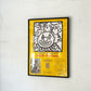 キース・ヘリング Keith Haring イベントポスター 1994年 Thalia Buchhandlung Hamburg  ドイツ 書店 ストリートアート アートフレーム 額装品 ★