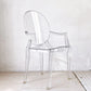 カルテル Kartell ルイゴースト LouisGhost アームチェア クリスタル スタッキング フィリップ・スタルク Philippe Starck イタリア B ★