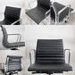 ハーマンミラー Herman Miller イームズアルミナムグループチェア マネージメントチェア アルミバフベース ガス圧昇降仕様 5本脚 キャスタータイプ 本革 イームズ ■