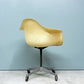 ハーマンミラー HermanMiller アームシェルチェア パーチメント ビンテージ コントラクトキャスターベース 回転式 C&R. イームズ ミッドセンチュリー ◎