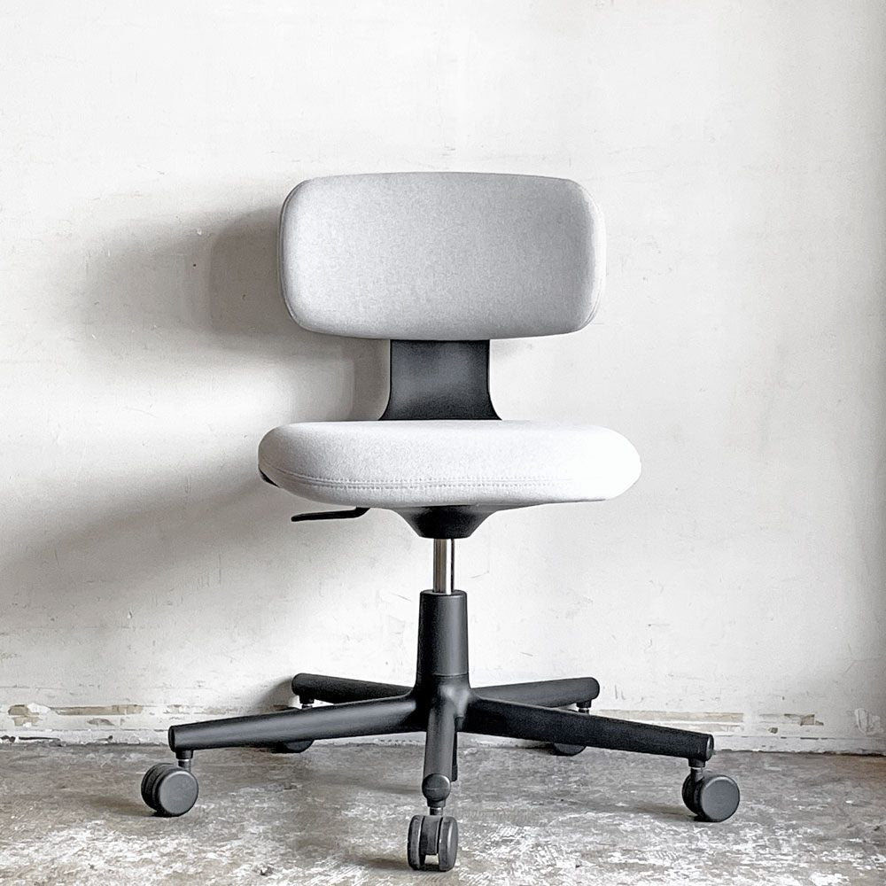ヴィトラ vitra ルーキー Rookie デスクチェア キャスターチェア コンスタンチン・グルチッチ グレー系ファブリック 定価￥66,000- ■