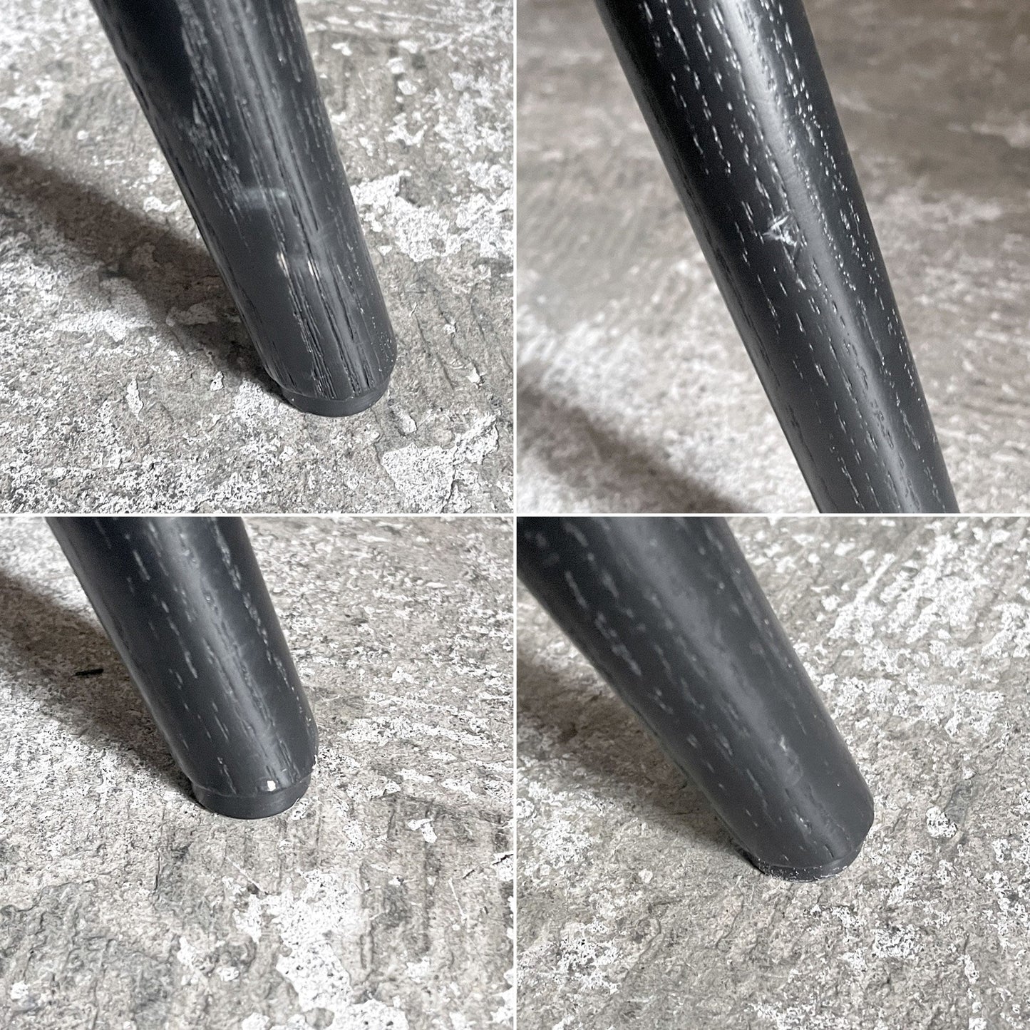 ハーマンミラー HermanMiller サイドシェルチェア ドゥエルレッグ ブラック×エボニー ポリプロピレン製 イームズ ミッドセンチュリー ■