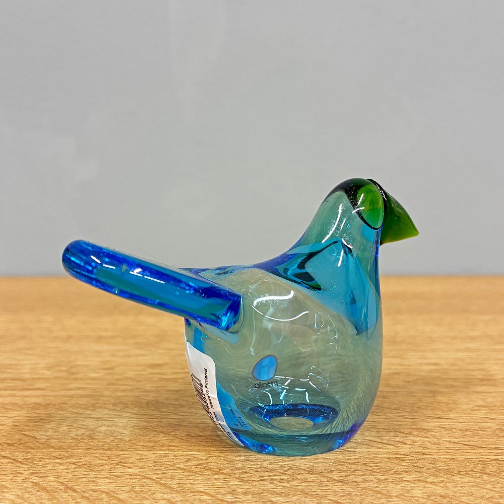 イッタラ iittala イッタラバード シエッポ Sieppo ライトブルー × グリーン 2015年 918/1000 箱付き オイバ・トイッカ SCOPE別注 ◎