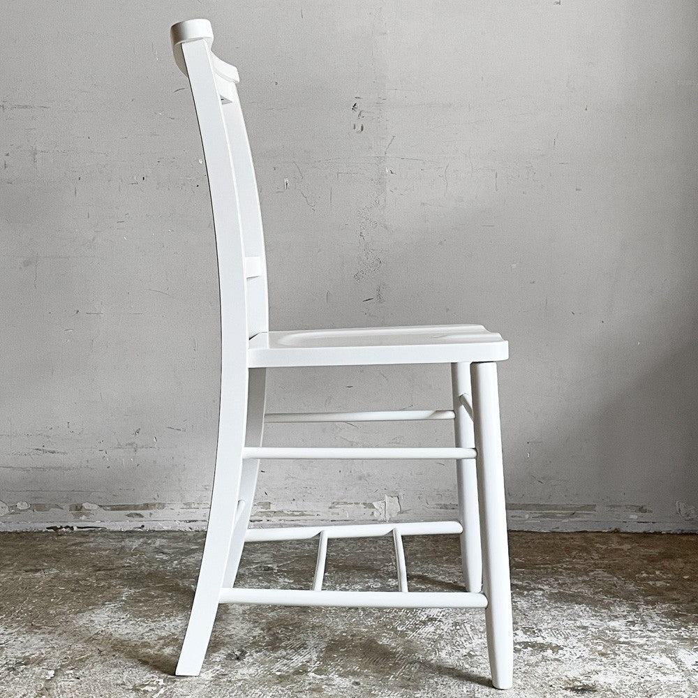 シボネ CIBONE チャーチチェア Chur Chair ホワイトペイント 木製 H84cm ジャモアソシエイツ Jamo Associates モダンデザイン ■