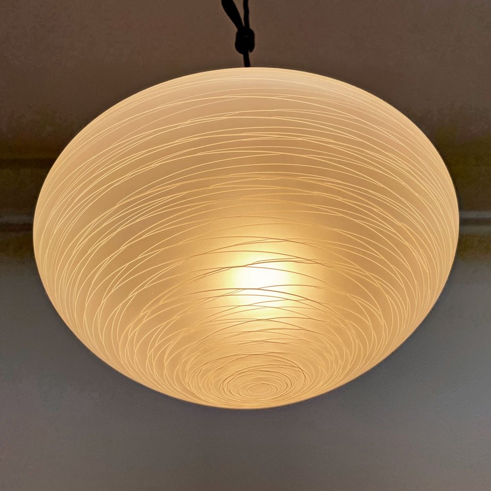 山田照明 ポピーライト Poppy Light 糸巻ガラスシェード ペンダントライト レトロ 和モダン 定価￥33,000- 廃番 ●