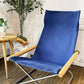 ニーチェア エックス NY chair X フォールディングチェア 折り畳みチェア ラウンジチェア ブルー ナチュラル 新居猛 MoMA 定価 59,400円 ◎