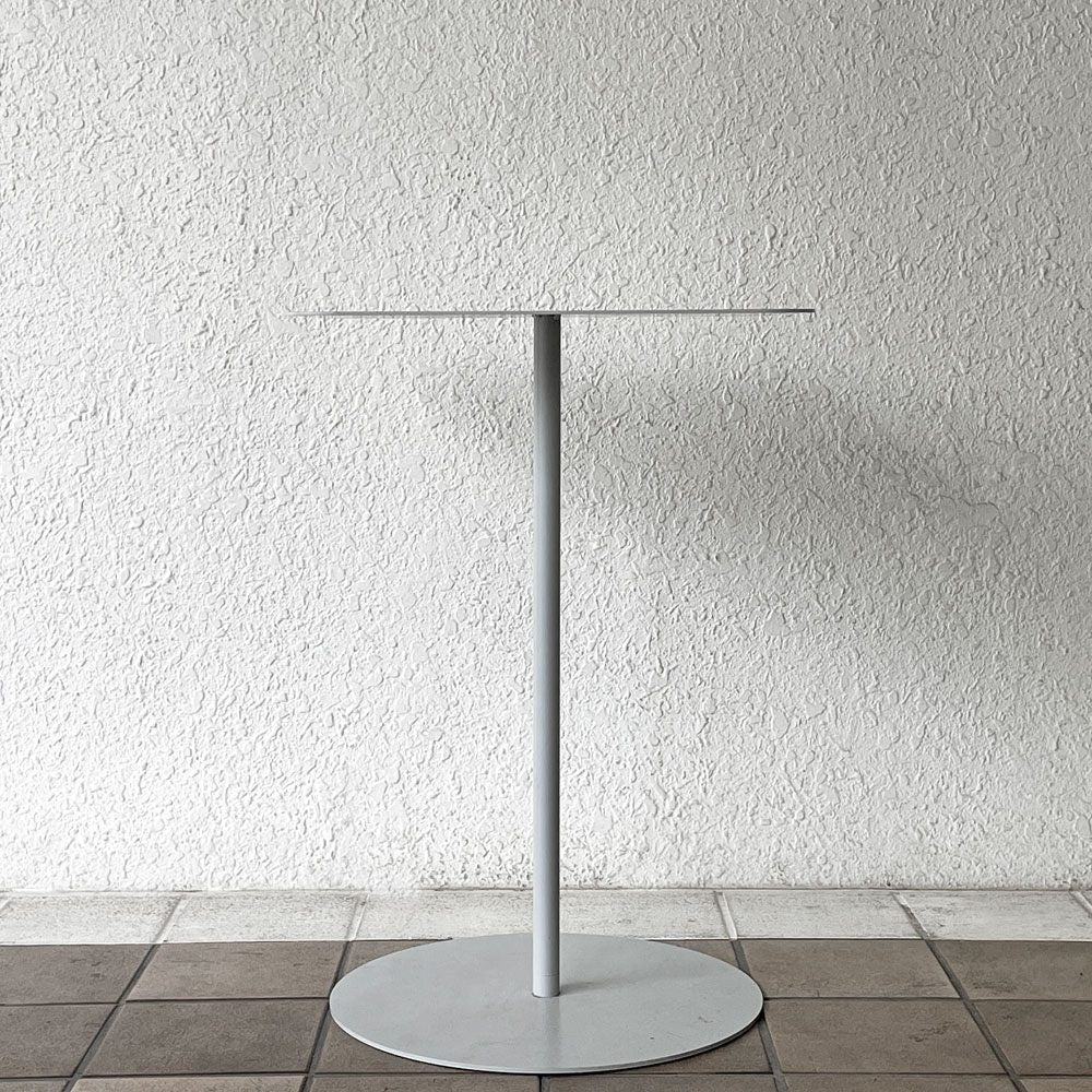 キット KIT サイドテーブル カフェテーブル 特注スクエア天板 グレー モダン インダストリアル 参考価格￥22.880- ◇