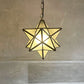 ディクラッセ DI CLASSE エトワール ETOIL ペンダントランプ 星形 フロストガラス 真鍮フレーム フロストカラー 箱付き ♪