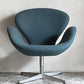 フリッツハンセン Fritz Hansen スワンチェア SWAN ラウンジチェア グリーン ファブリック アルネ・ヤコブセン ミッドセンチュリー 北欧 参考定価￥668,580～ ■