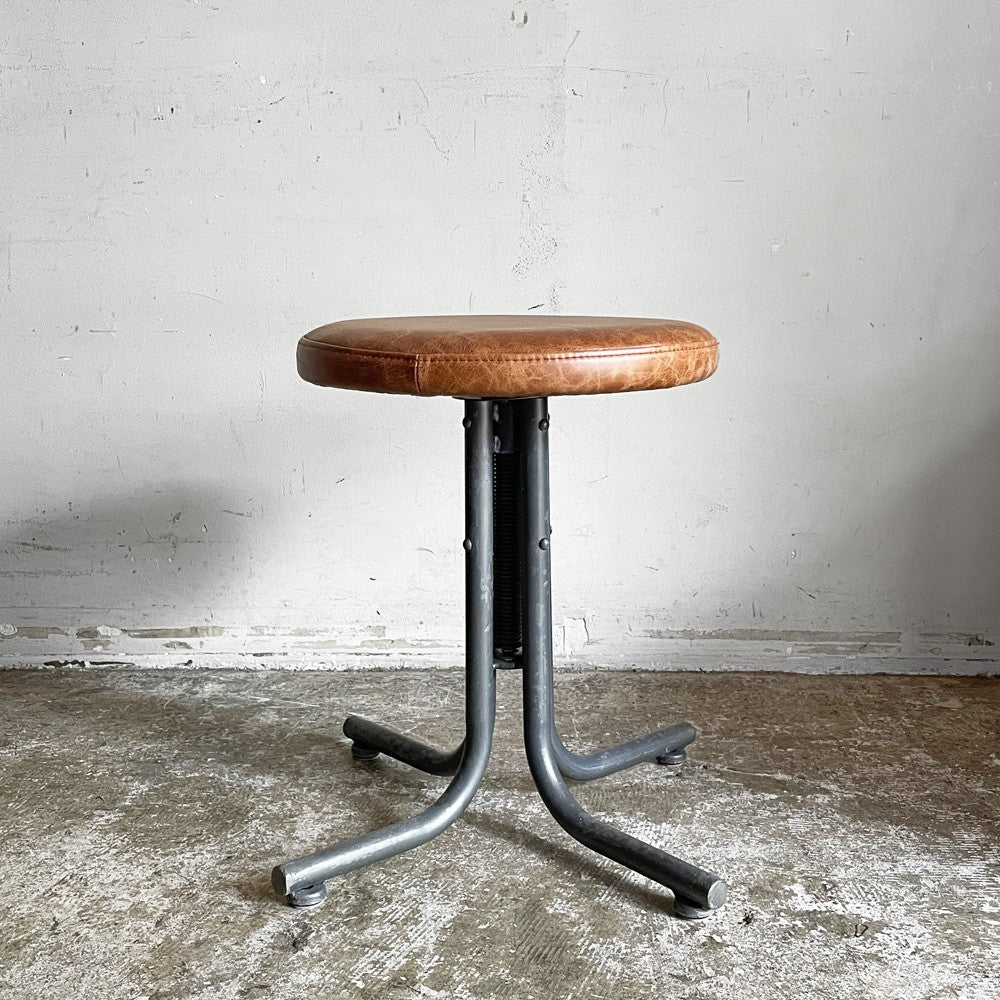 クラッシュゲート CRASH GATE ノットアンティークス Knot antiques ドクター スツール DOCTOR STOOL キャメル インダストリアル ■