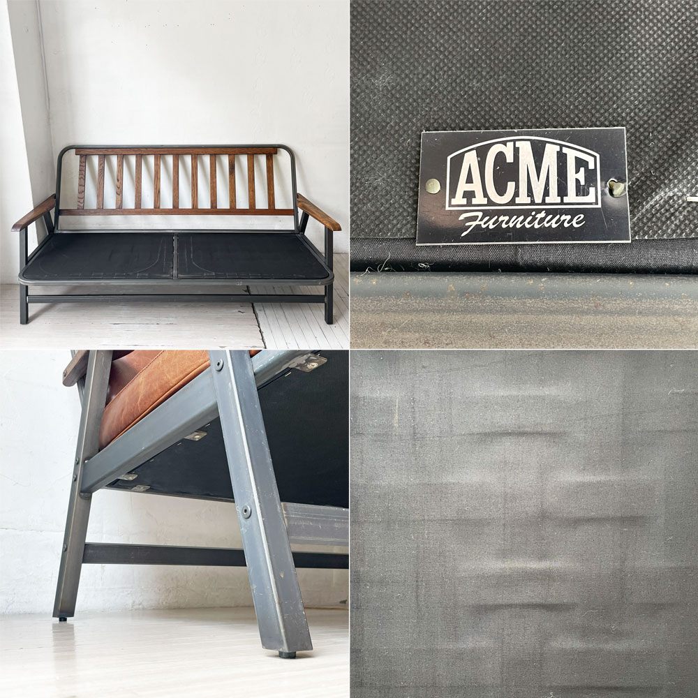 アクメファニチャー ACME Furniture グランドビュー ソファ GRANDVIEW SOFA インダストリアル 廃盤 参考価格￥247,500- ★