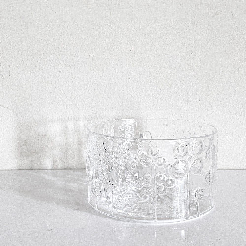 イッタラ iittala フローラ Flora ボウル クリア 10cm オイバ・トイッカ  Oiva Toikka Scope別注 フィンランド 北欧雑貨 ■