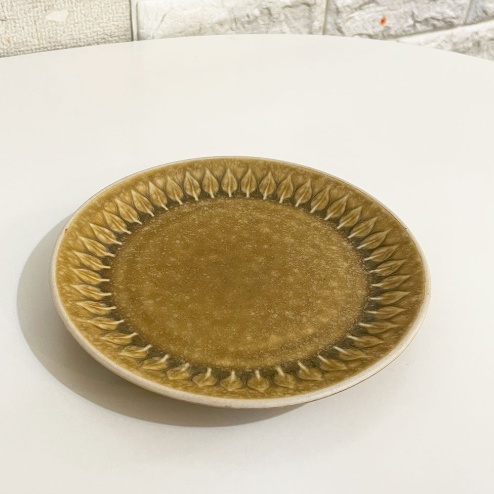 クロニーデン KRONJYDEN レリーフ Relief  ケーキプレート 直径16.5cm イェンス クイストゴー デンマーク 北欧食器 B ◎