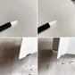 ヘイ HAY スリットテーブルハイ SLIT TABLE HIGH ホワイト スチール サイドテーブル コーヒーテーブル ラウンド Φ35cm モダン デンマーク 北欧家具 ♪