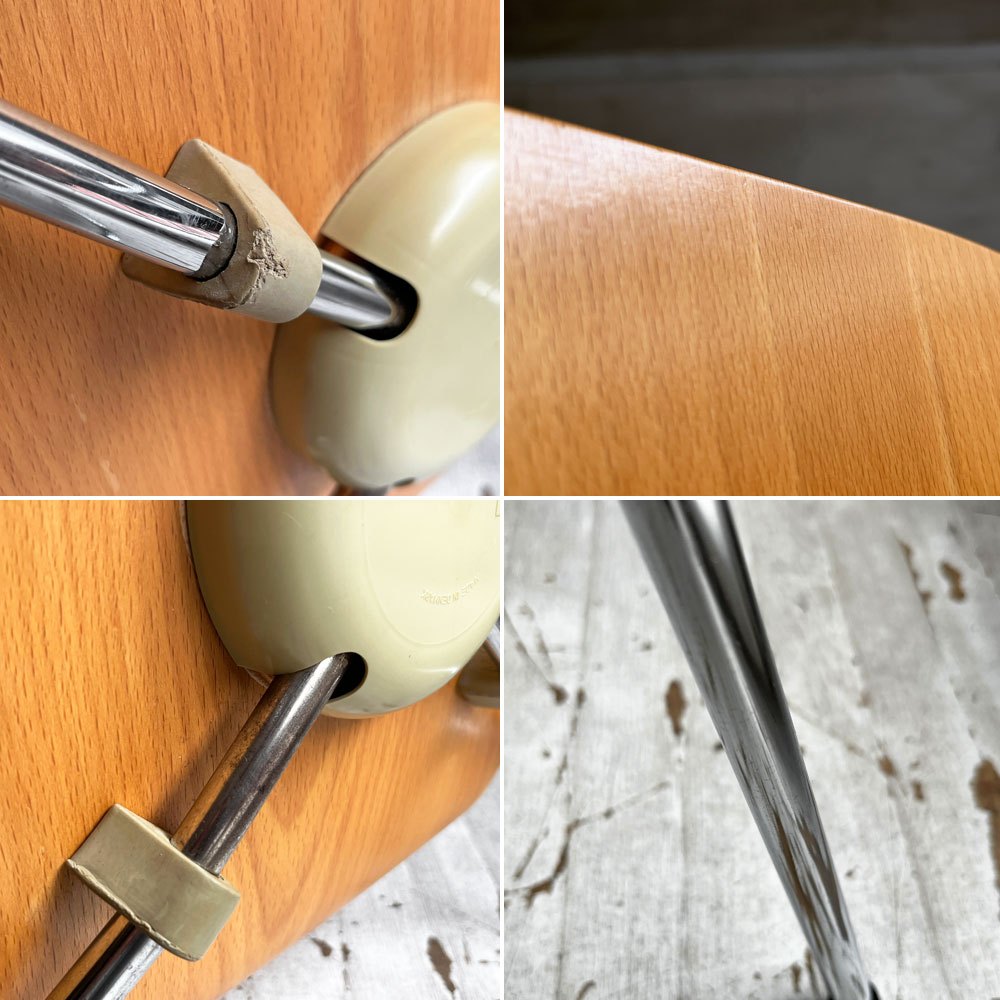 フリッツハンセン Fritz Hansen 3101 アリンコチェア アントチェア 4本脚 ナチュラルビーチ ラッカー仕上げ フェルトグライズ アルネ・ヤコブセン C ♪