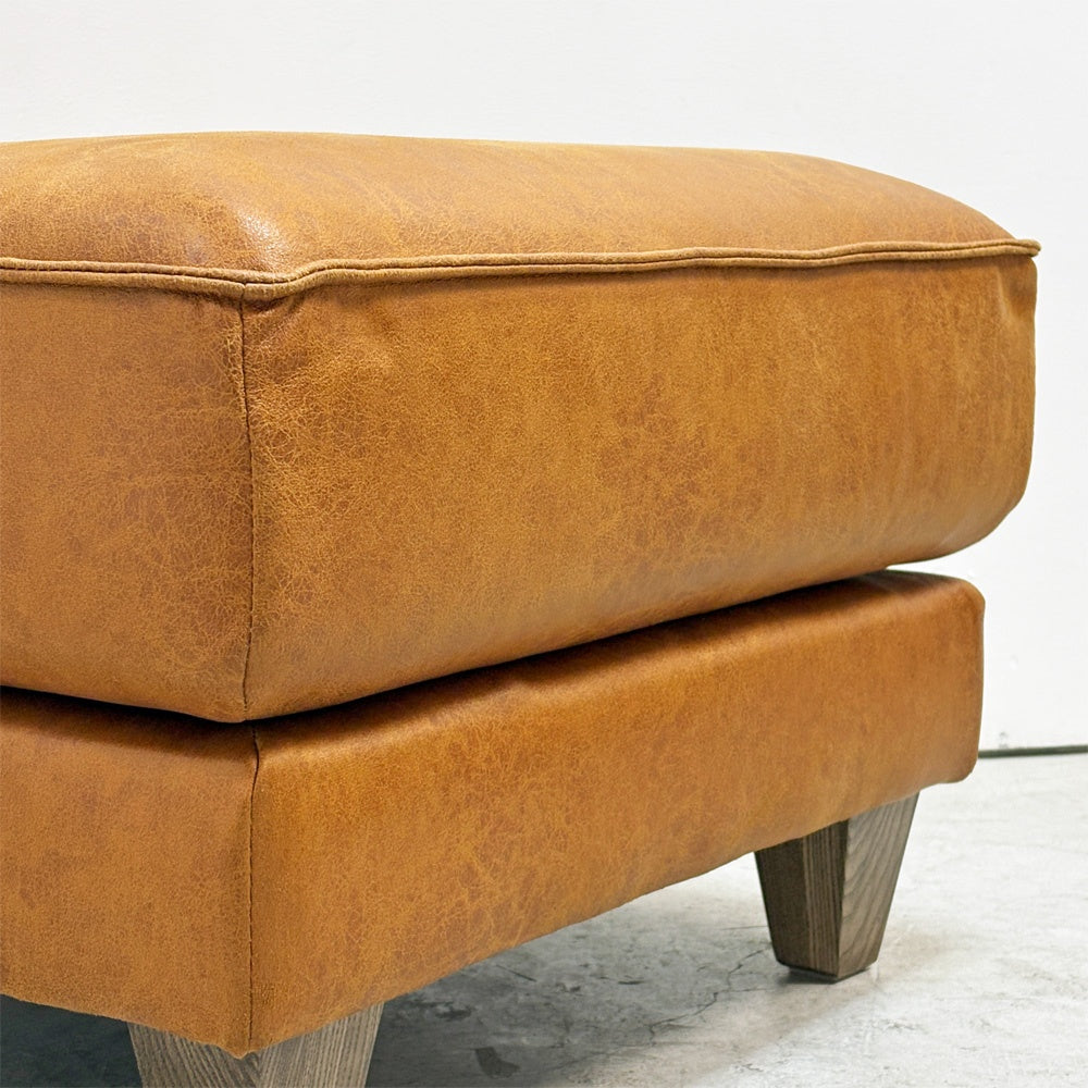 リラックスフォーム RELAX FORM コロンバス オットマン w70cm レザーテックス 関家具 ●
