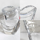 バカラ Baccarat ウェーブ Wave フラワーベース クリスタルガラス  H22.5cm フランス 箱付き未使用品 ■