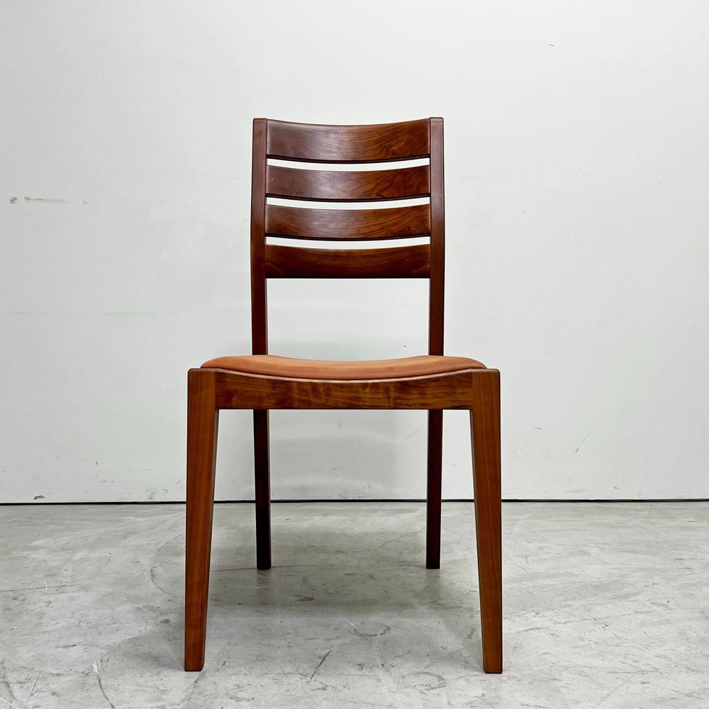 ウッドユウライクカンパニー WOOD YOU LIKE COMPANY ゼブラチェア ZEBRA CHAIR クッションタイプ チェリー材 定価￥90,200- ●